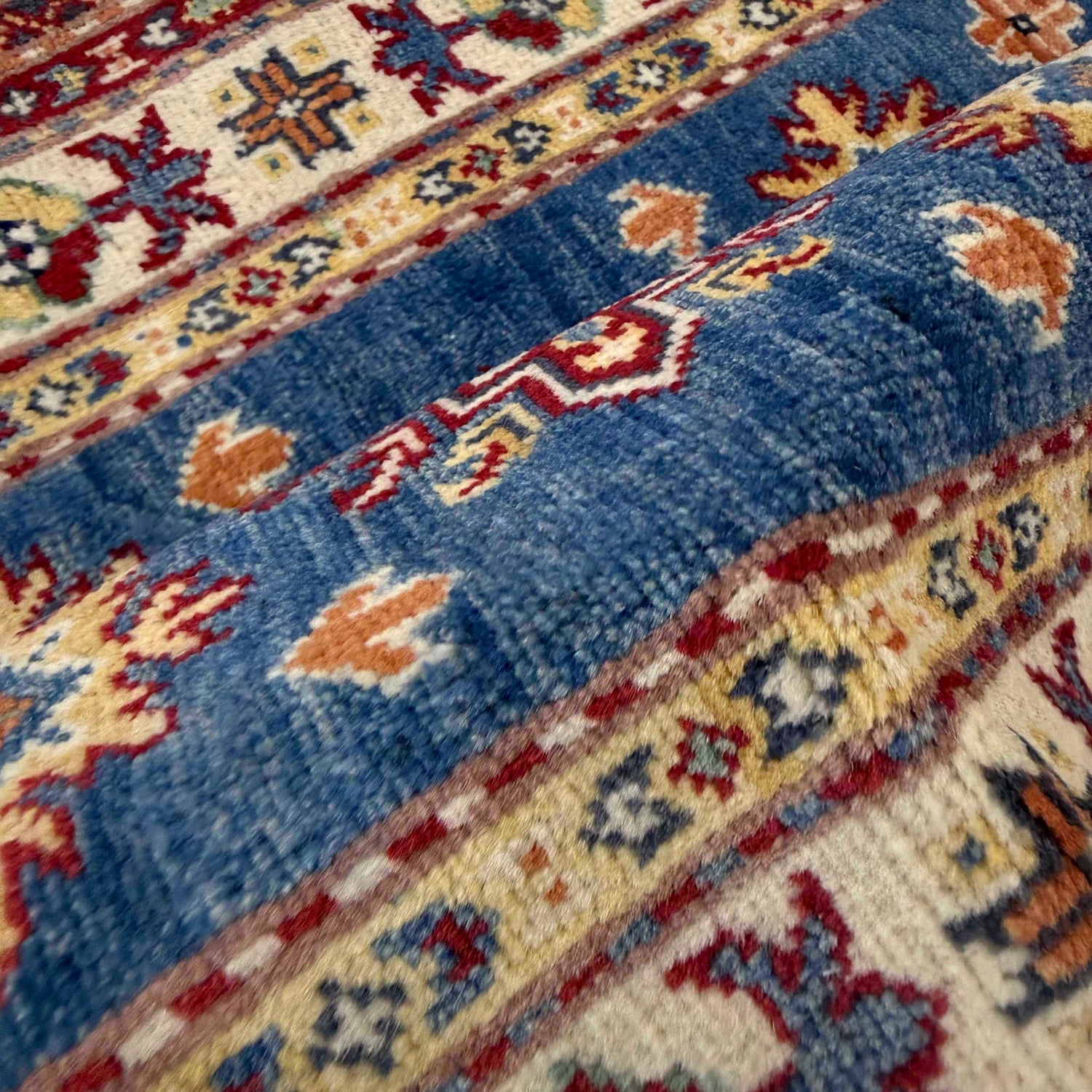 Hand knotted Kazak Rugs 2' 6" x 3' 11" ft / 76 x 119 cm - No. R37483