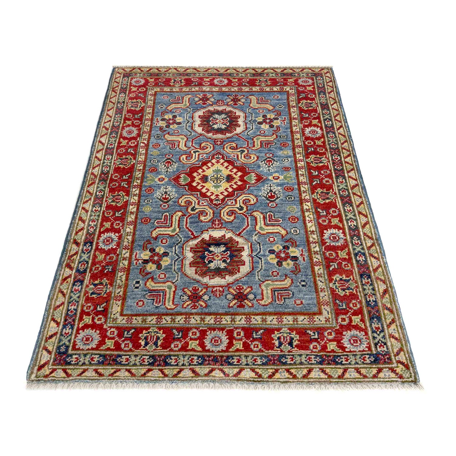 Oriental Kazak Rug 2' 7" x 4' 0" ft / 79 x 123 cm - No. R37486