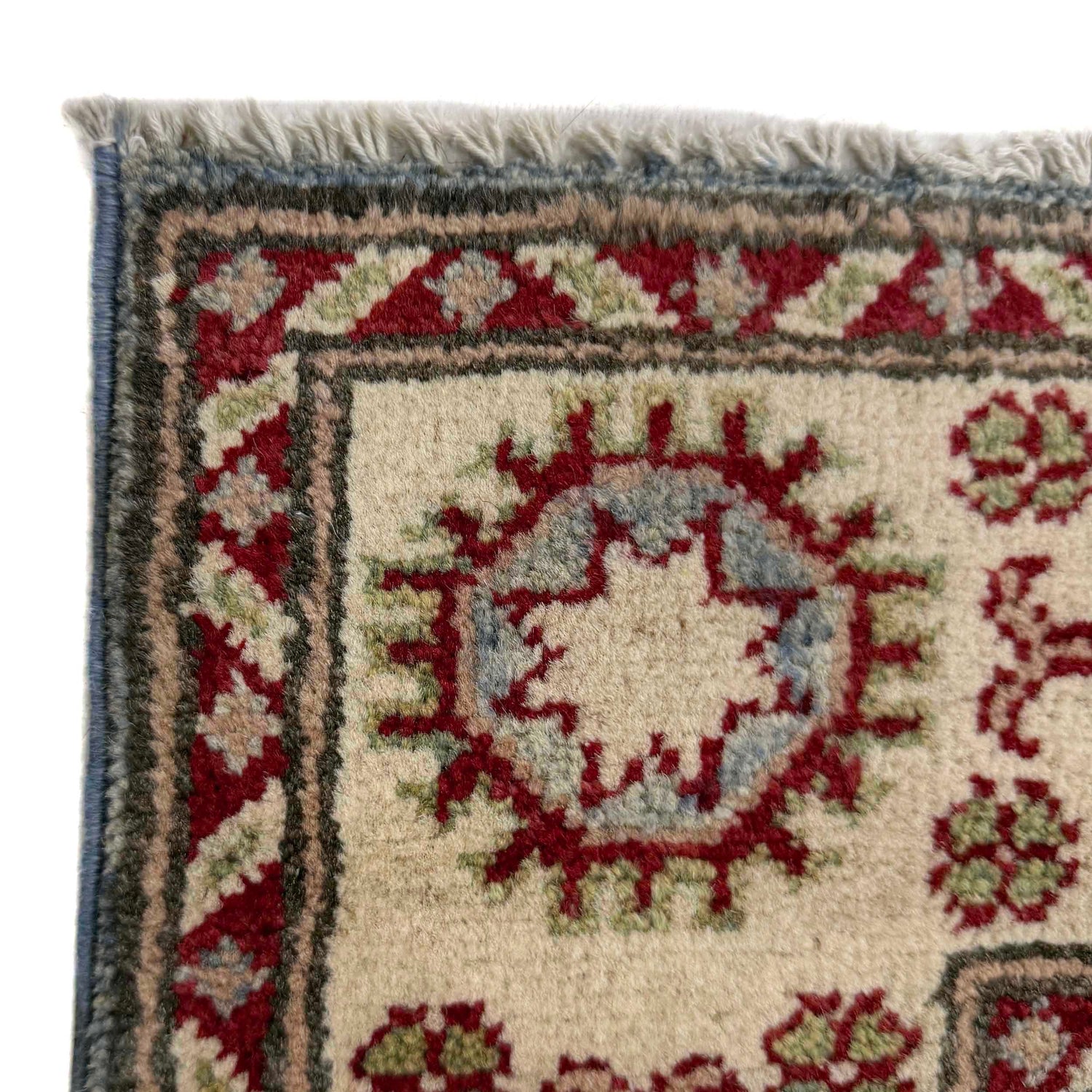 Blue Color Kazak Rug 2' 7" x 3' 9" ft / 78 x 115 cm - No. R37487