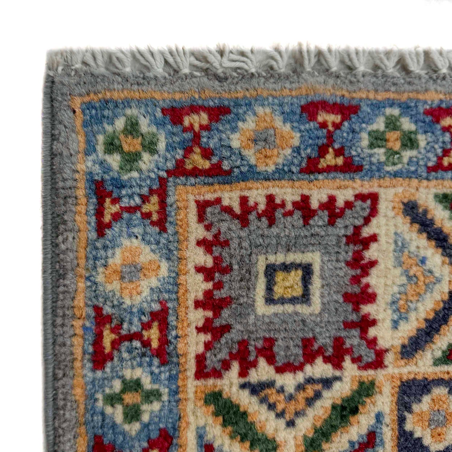 Hand Knotted Kazak Oriental Rug 2' 7" x 3' 11" ft / 80 x 119 cm - No. R37488