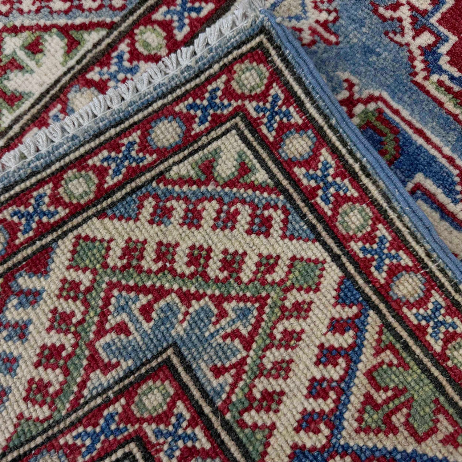 Hand Knotted Kazak Oriental Rug 2' 7" x 4' 0" ft / 80 x 123 cm - No. R37489