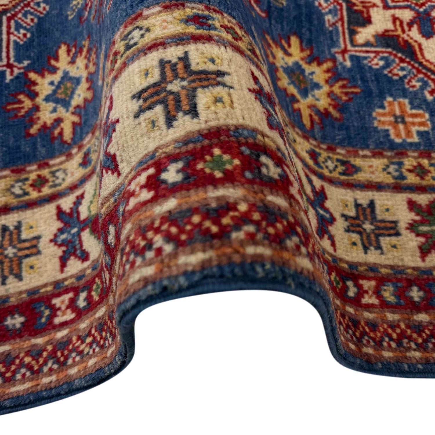 Hand knotted Kazak Carpet 2' 7" x 4' 0" ft / 79 x 123 cm - No. R37491