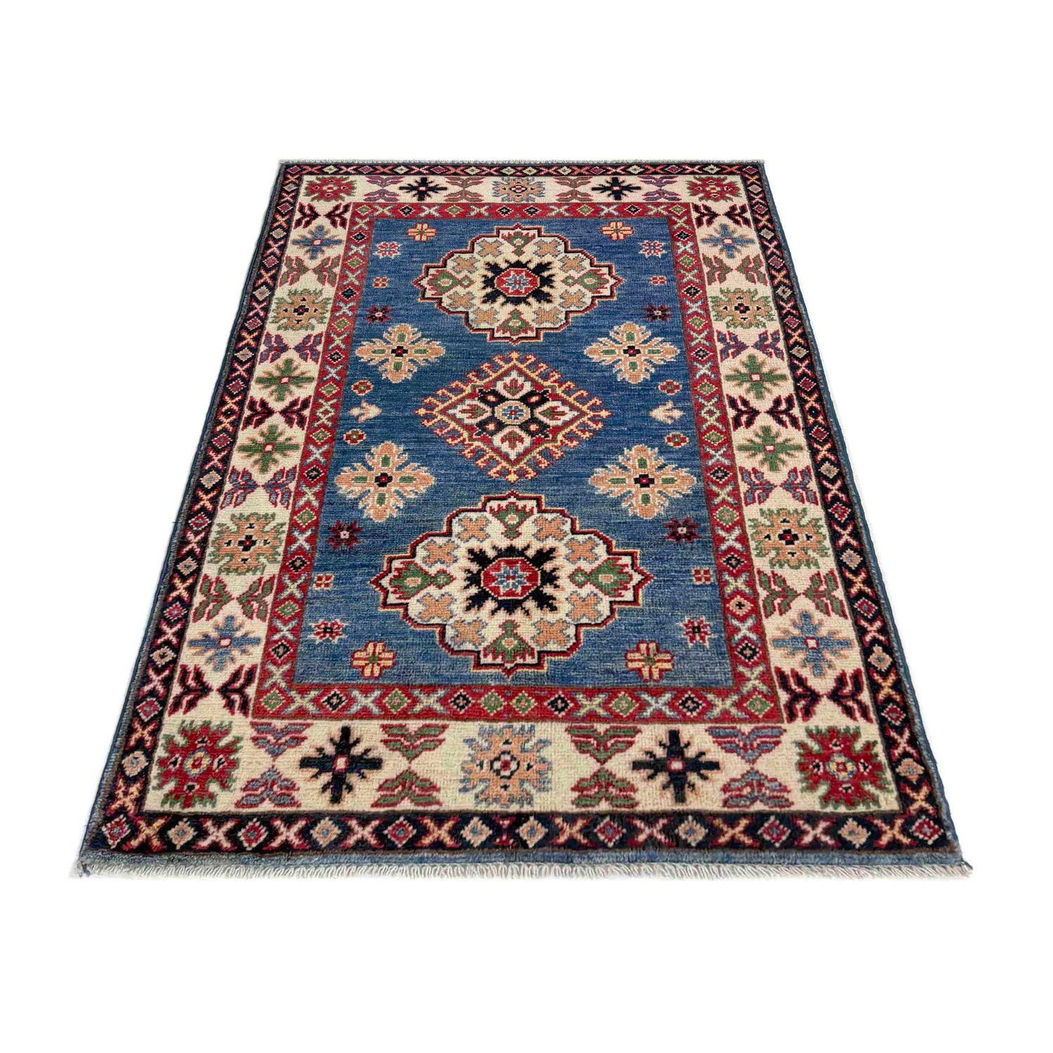 Oriental Kazak Rug 2' 7" x 4' 1" ft / 78 x 124 cm - No. R37494