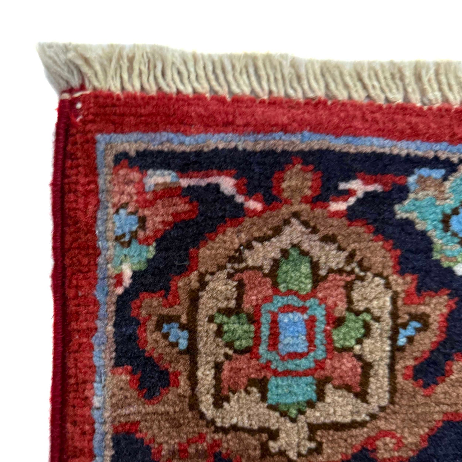 Hand Knotted Heriz Rug 2' 8" x 4' 2" ft / 81 x 126 cm - No. R37496