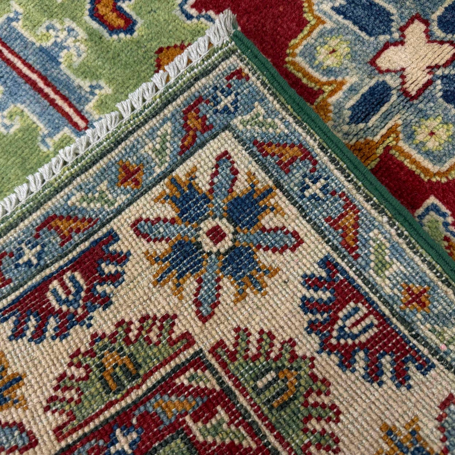 Hand knotted Kazak Rugs 3' 3" x 5' 0" ft / 99 x 152 cm - No. R37501