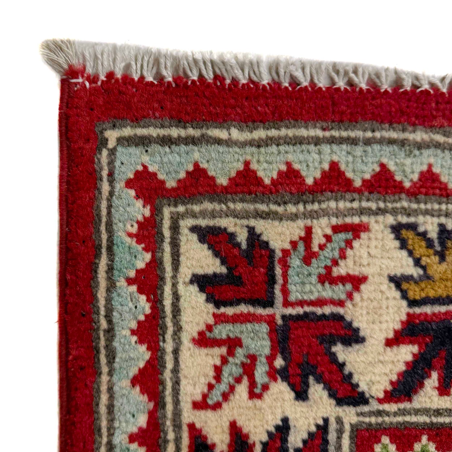 Blue Color Kazak Rug 3' 3" x 4' 11" ft / 100 x 150 cm - No. R37504