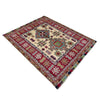 Hand knotted Kazak Carpet 3' 4" x 4' 7" ft / 102 x 140 cm - No. R37505