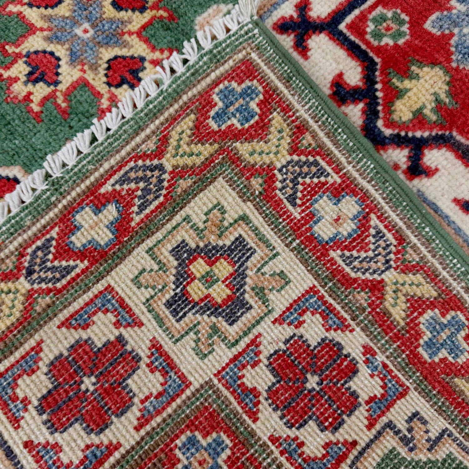 Hand knotted Kazak Rugs 3' 2" x 5' 1" ft / 97 x 156 cm - No. R37507