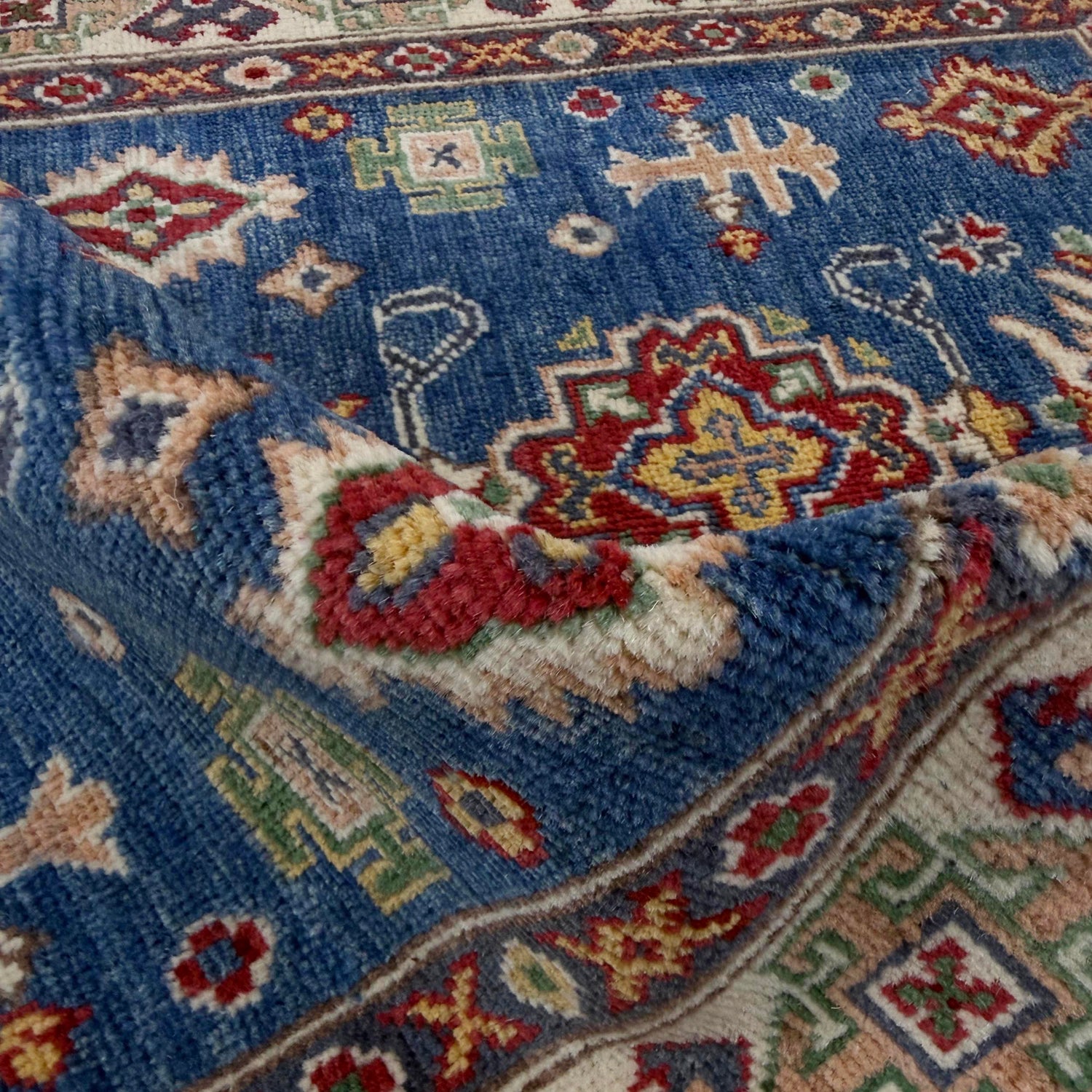 Hand Knotted Kazak Oriental Rug 2' 11" x 4' 9" ft / 90 x 146 cm - No. R37511