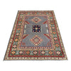 Gray Color Kazak Rug 3' 3" x 4' 11" ft / 99 x 150 cm - No. R37512