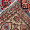 Hand Knotted Kazak Oriental Rug 3' 3" x 4' 11" ft / 99 x 149 cm - No. R37515