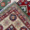 Handmade Kazak Area Rug 3' 2" x 4' 9" ft / 97 x 144 cm - No. R37516