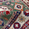 Handmade Kazak Area Rug 3' 2" x 4' 9" ft / 97 x 144 cm - No. R37516