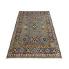 Gray Color Kazak Rug 3' 2" x 5' 1" ft / 97 x 154 cm - No. R37518