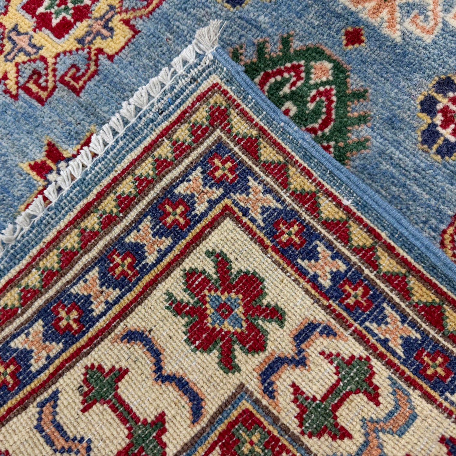 Hand knotted Kazak Rugs 3' 5" x 5' 1" ft / 105 x 155 cm - No. R37521