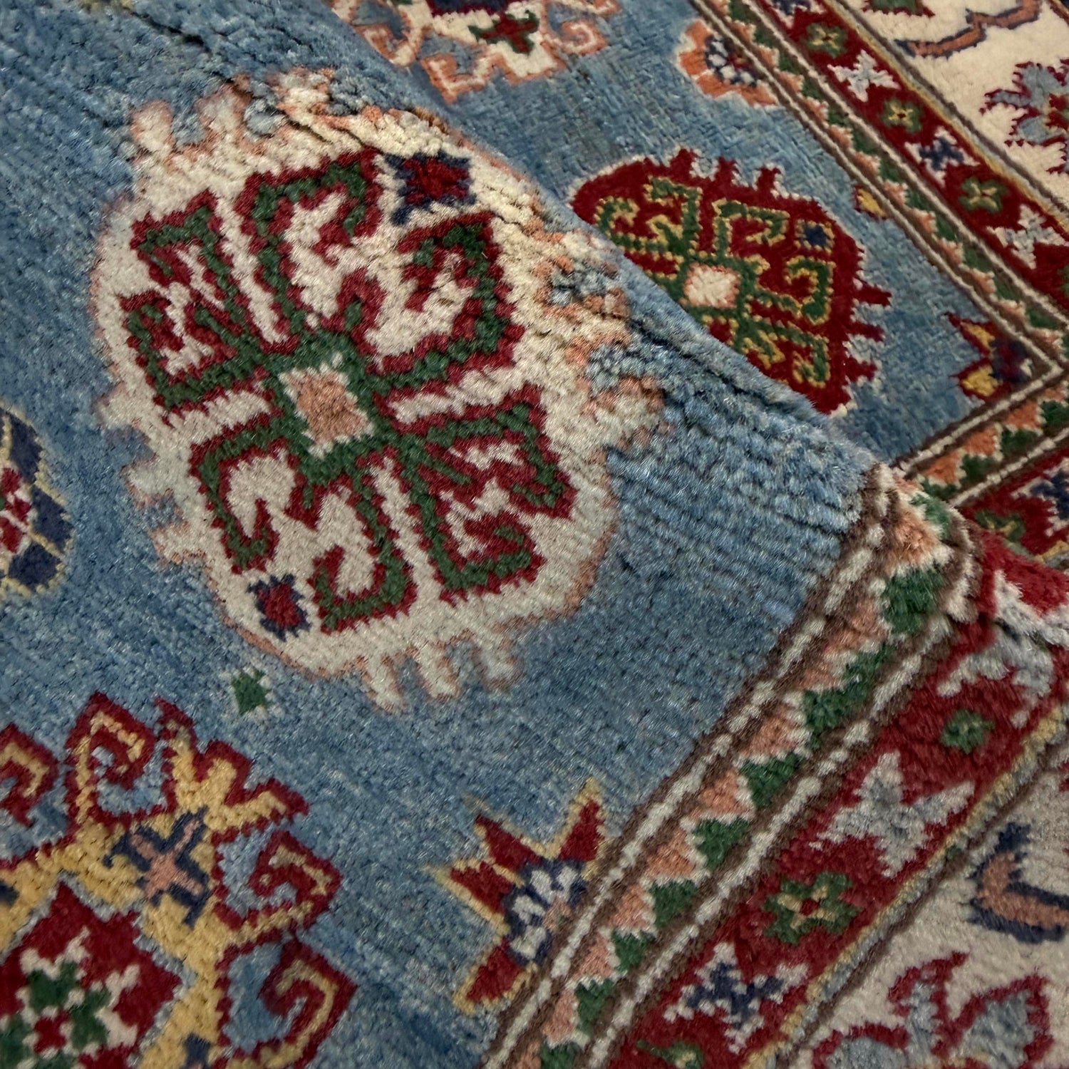 Hand knotted Kazak Rugs 3' 5" x 5' 1" ft / 105 x 155 cm - No. R37521