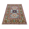 Handmade Kazak Area Rug 3' 2" x 5' 0" ft / 96 x 153 cm - No. R37522