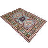 Handmade Kazak Area Rug 3' 2" x 5' 0" ft / 96 x 153 cm - No. R37522