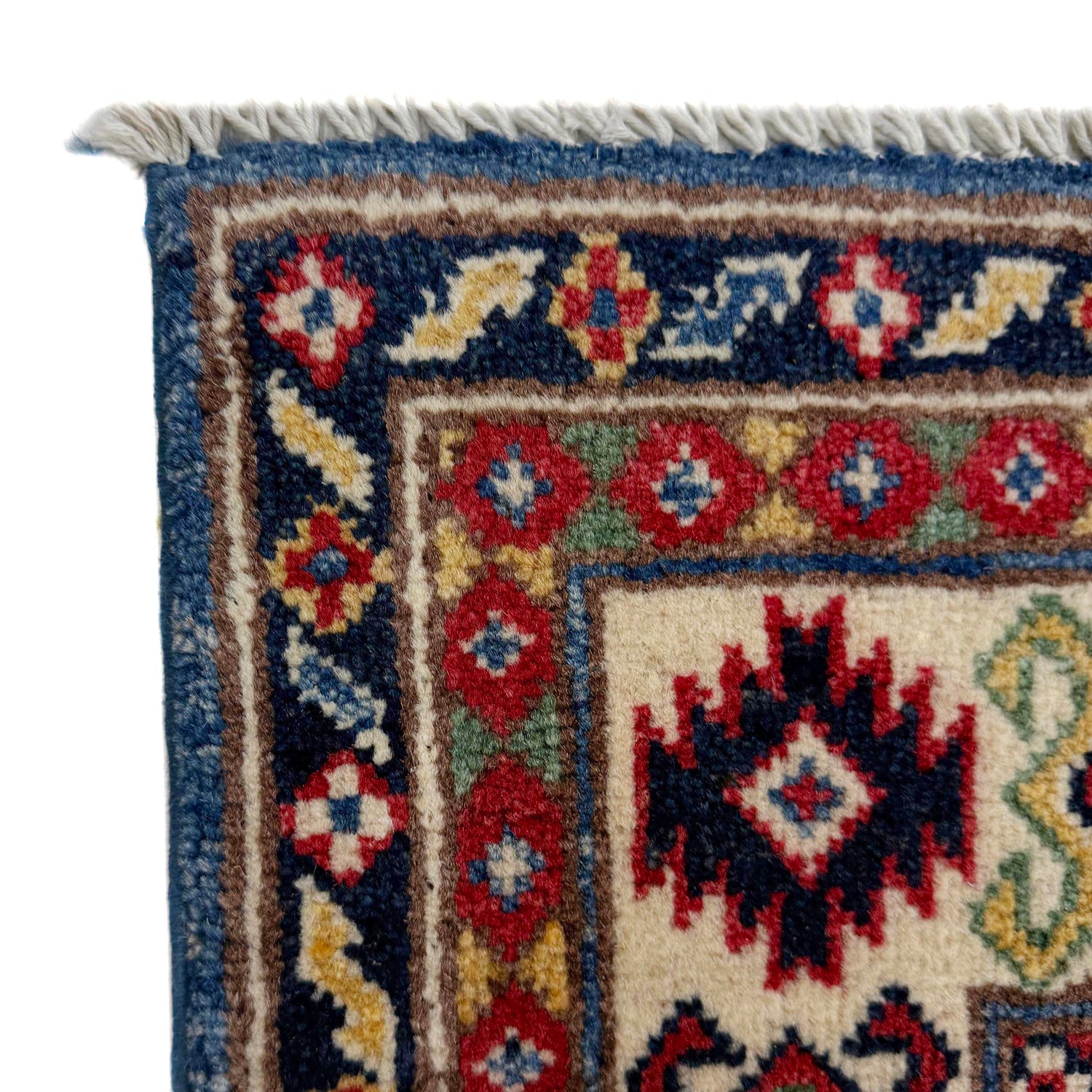 Hand Knotted Kazak Oriental Rug 3' 2" x 4' 9" ft / 97 x 145 cm - No. R37528