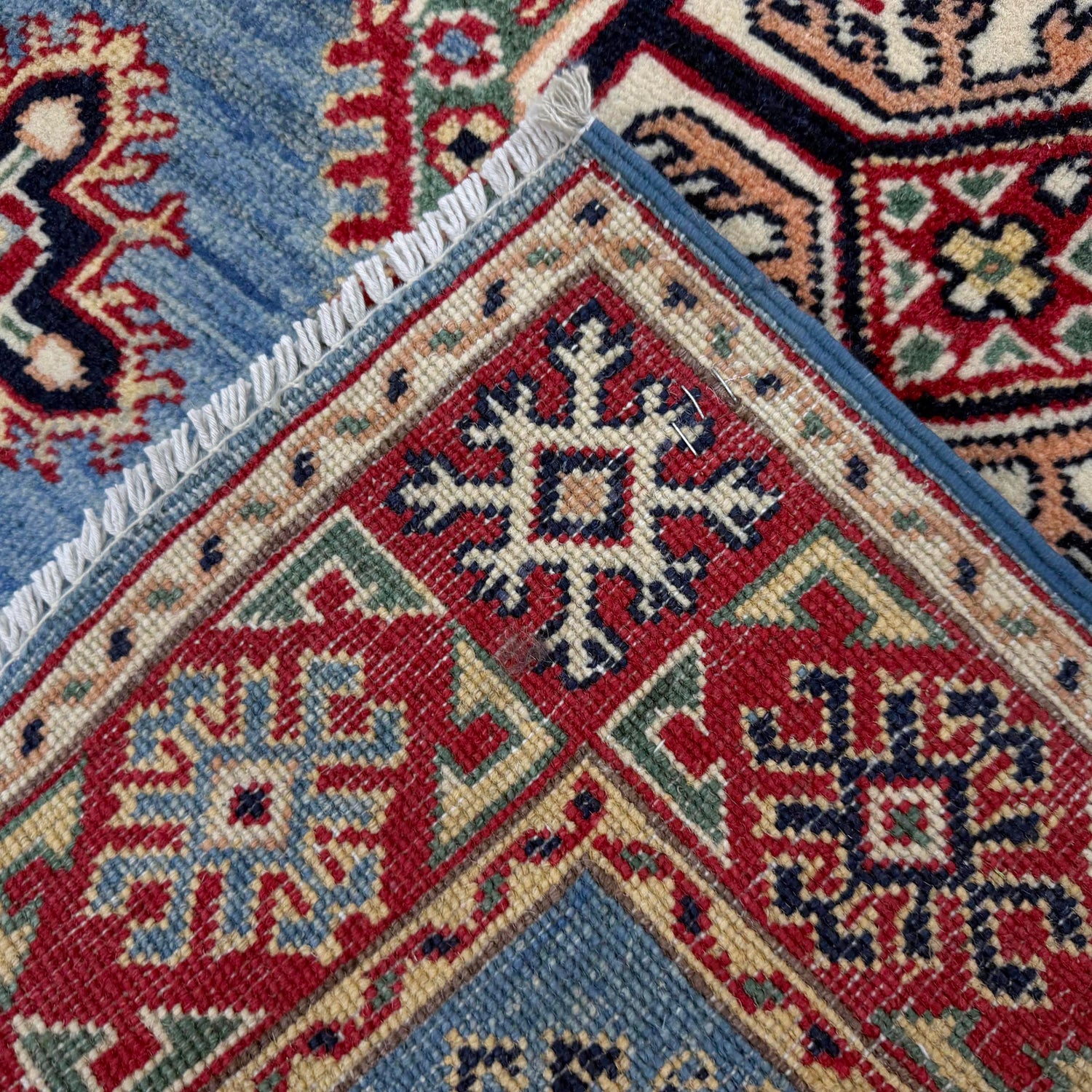 Hand knotted Kazak Rugs 3' 4" x 4' 10" ft / 102 x 147 cm - No. R37529