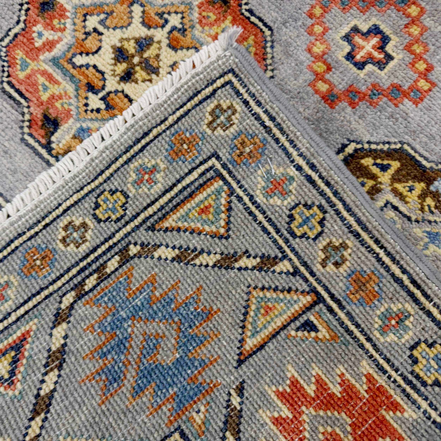 Authentic Oriental Waziri Carpet 3' 3" x 4' 11" ft / 100 x 150 cm - No. R37530