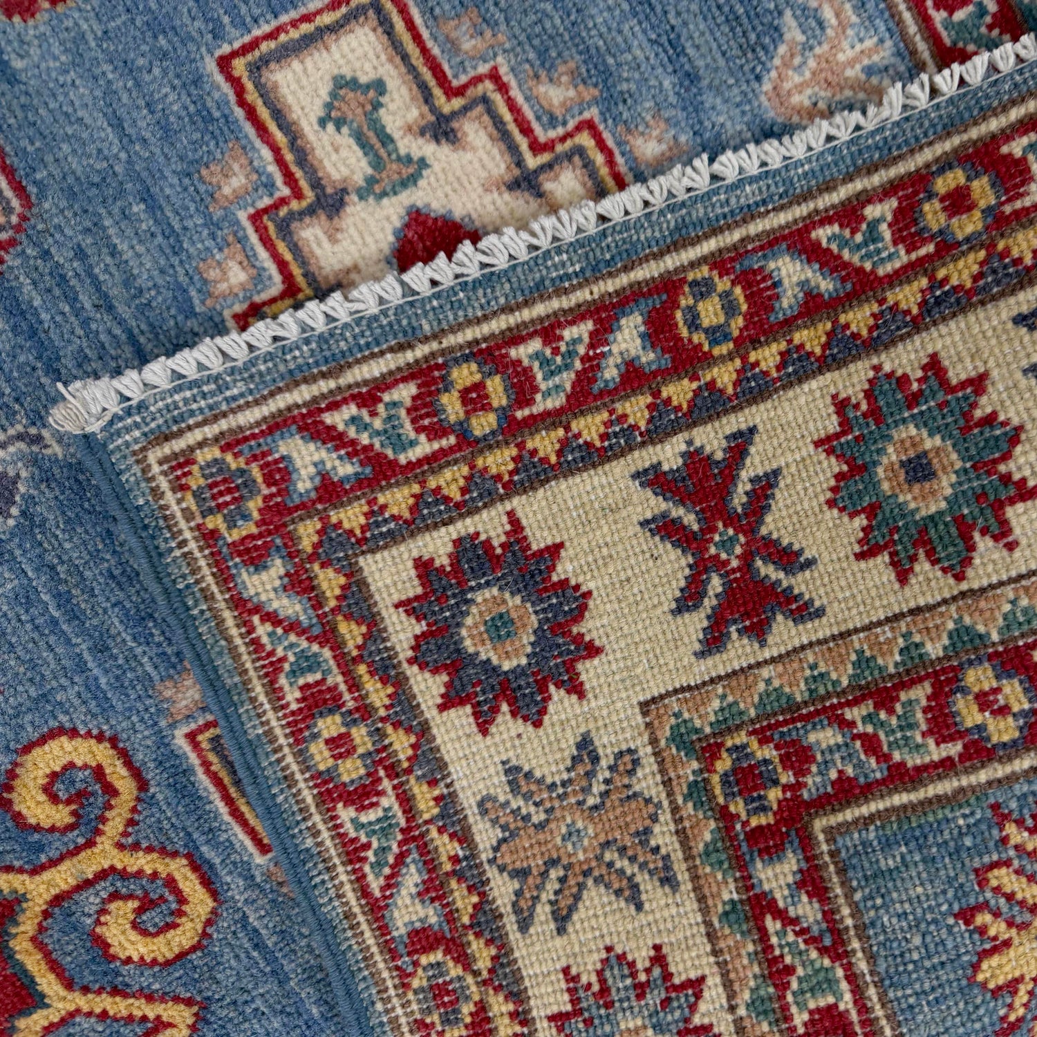 Hand knotted Kazak Rugs 3' 3" x 4' 11" ft / 98 x 149 cm - No. R37533