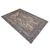 Hand Knotted Sultani Modern Rug 3' 7" x 5' 10" ft / 110 x 179 cm - No. R37538
