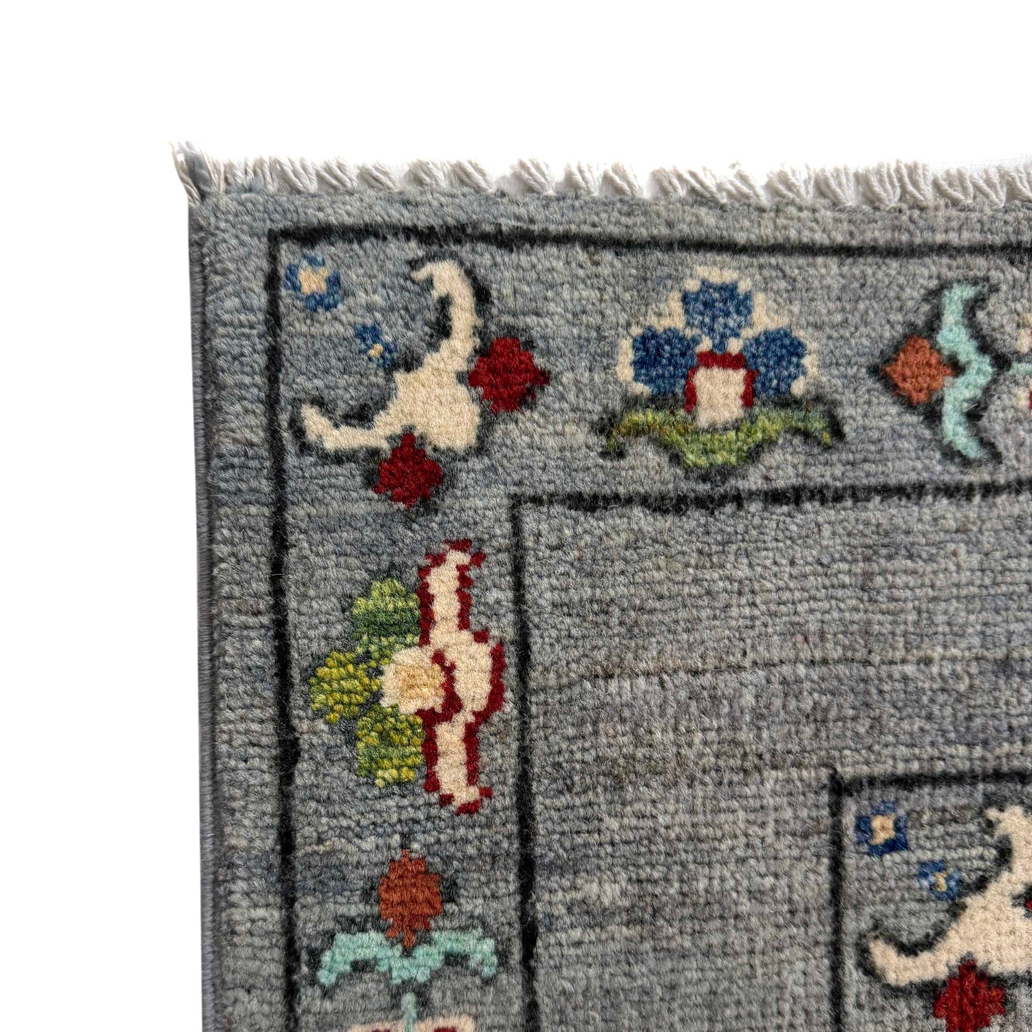 Hand Knotted Sultani Modern Rug 3' 7" x 5' 10" ft / 110 x 179 cm - No. R37538