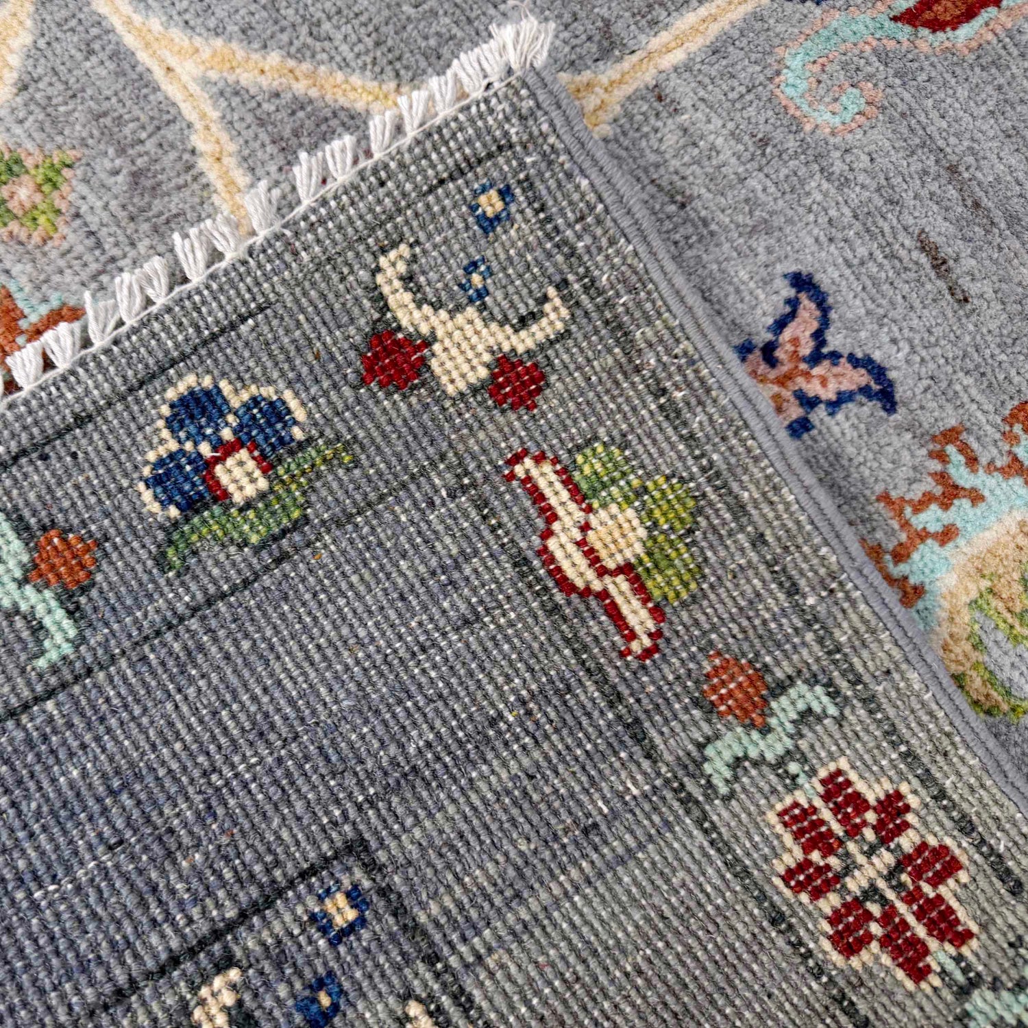Hand Knotted Sultani Modern Rug 3' 7" x 5' 10" ft / 110 x 179 cm - No. R37538