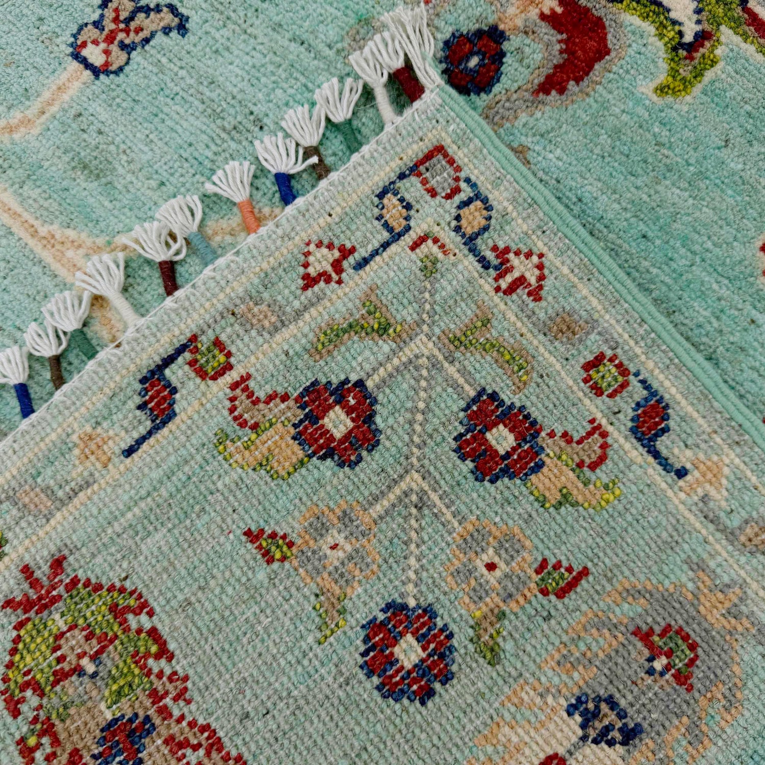 Hand knotted Contemporary Style Sultani Rug 3' 11" x 6' 0" ft / 120 x 183 cm - No. R37539