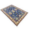Blue Color Kazak Rug 3' 10" x 5' 11" ft / 117 x 181 cm - No. R37540