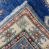 Blue Color Kazak Rug 3' 10" x 5' 11" ft / 117 x 181 cm - No. R37540