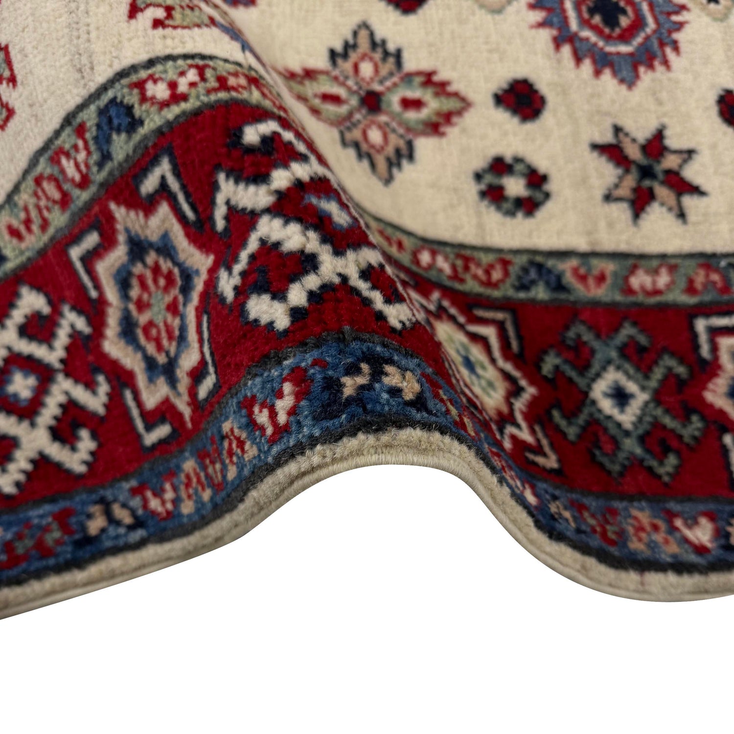 Hand knotted Kazak Carpet 2' 7" x 3' 8" ft / 79 x 111 cm - No. R37550