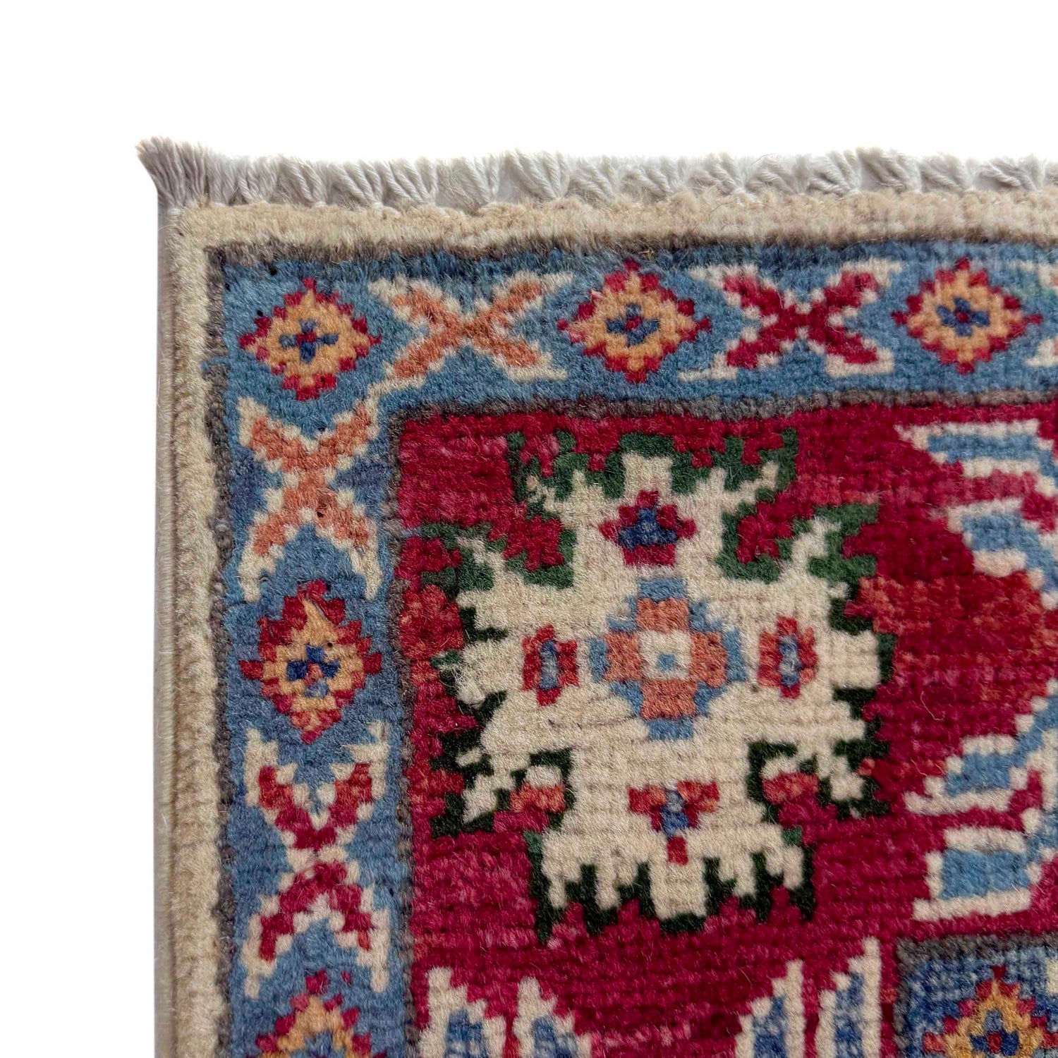 Beige Color Kazak Rug 2' 8" x 4' 2" ft / 82 x 128 cm - No. R37551