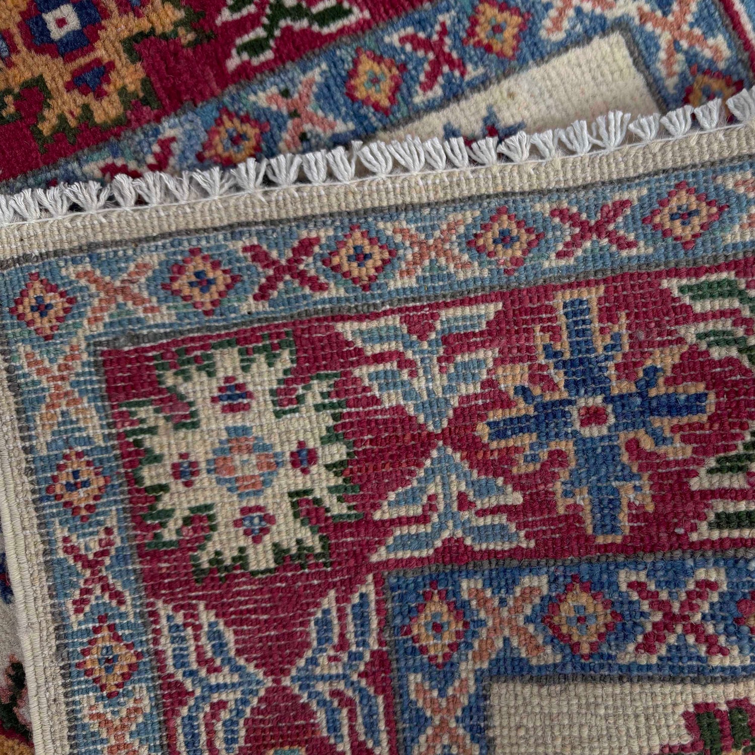 Beige Color Kazak Rug 2' 8" x 4' 2" ft / 82 x 128 cm - No. R37551