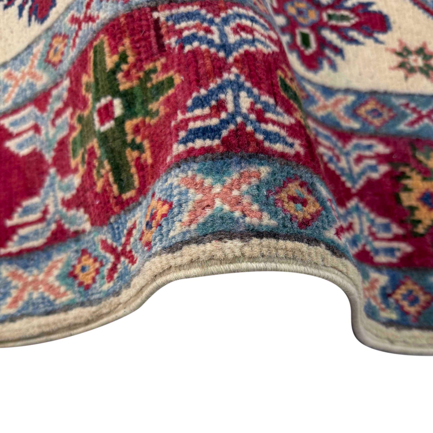 Beige Color Kazak Rug 2' 8" x 4' 2" ft / 82 x 128 cm - No. R37551
