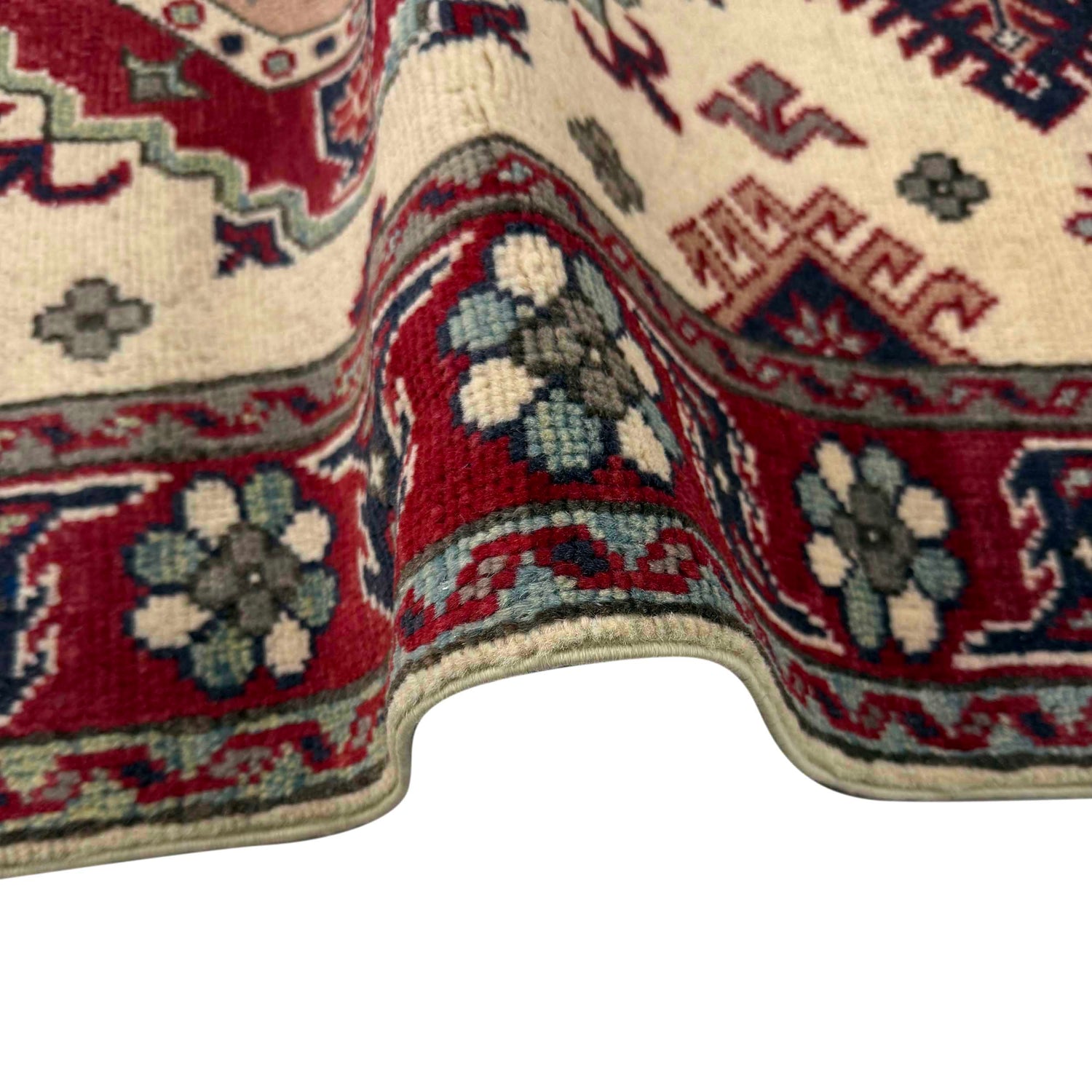 Hand Knotted Kazak Oriental Rug 2' 9" x 3' 11" ft / 84 x 120 cm - No. R37552