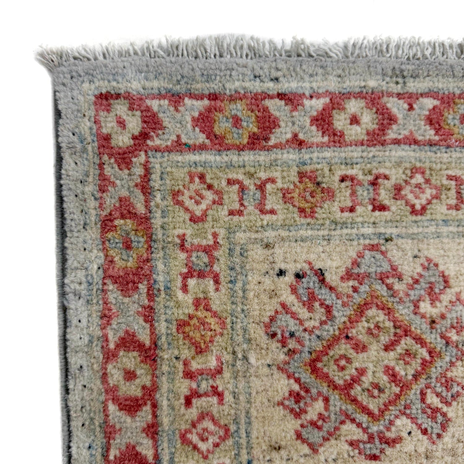 Handmade Kazak Area Rug 6' 1" x 8' 9" ft / 186 x 266 cm - No. R37571