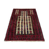 Handmade Prayer Rug 3' 2" x 4' 6" ft / 96 x 138 cm - No R37598