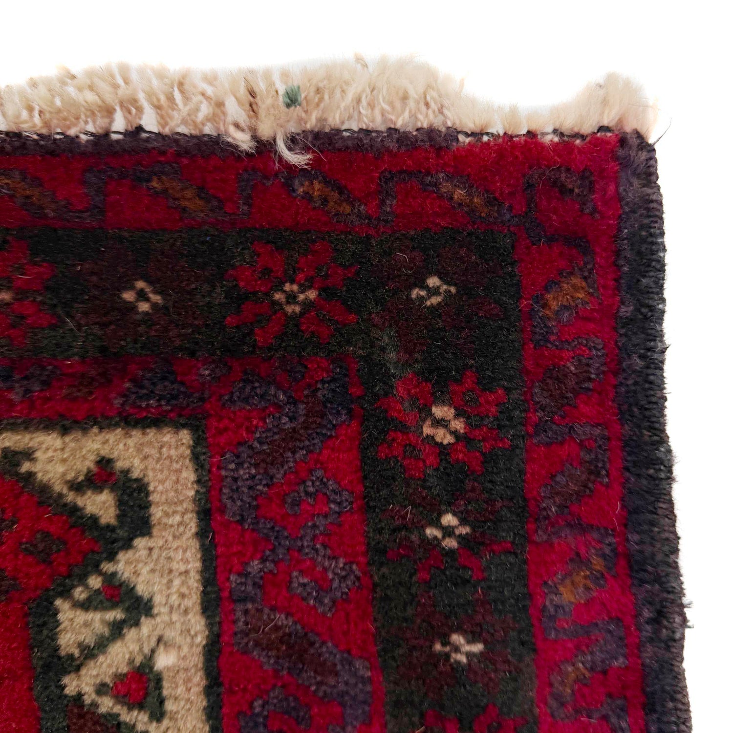 Handmade Prayer Rug 3' 2" x 4' 6" ft / 96 x 138 cm - No R37598