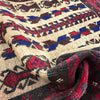 Handmade Prayer Rug 3' 2" x 4' 6" ft / 96 x 138 cm - No R37598
