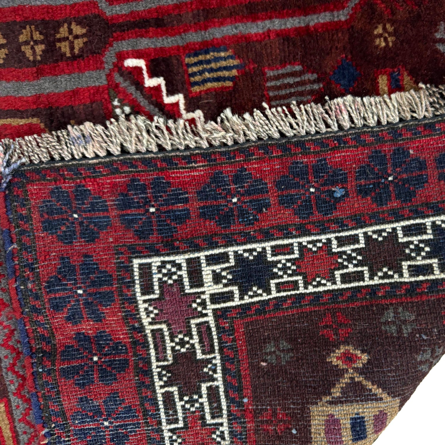 Muslim Prayer Rug 2' 10" x 3' 11" ft / 86 x 119 cm - No. R37599