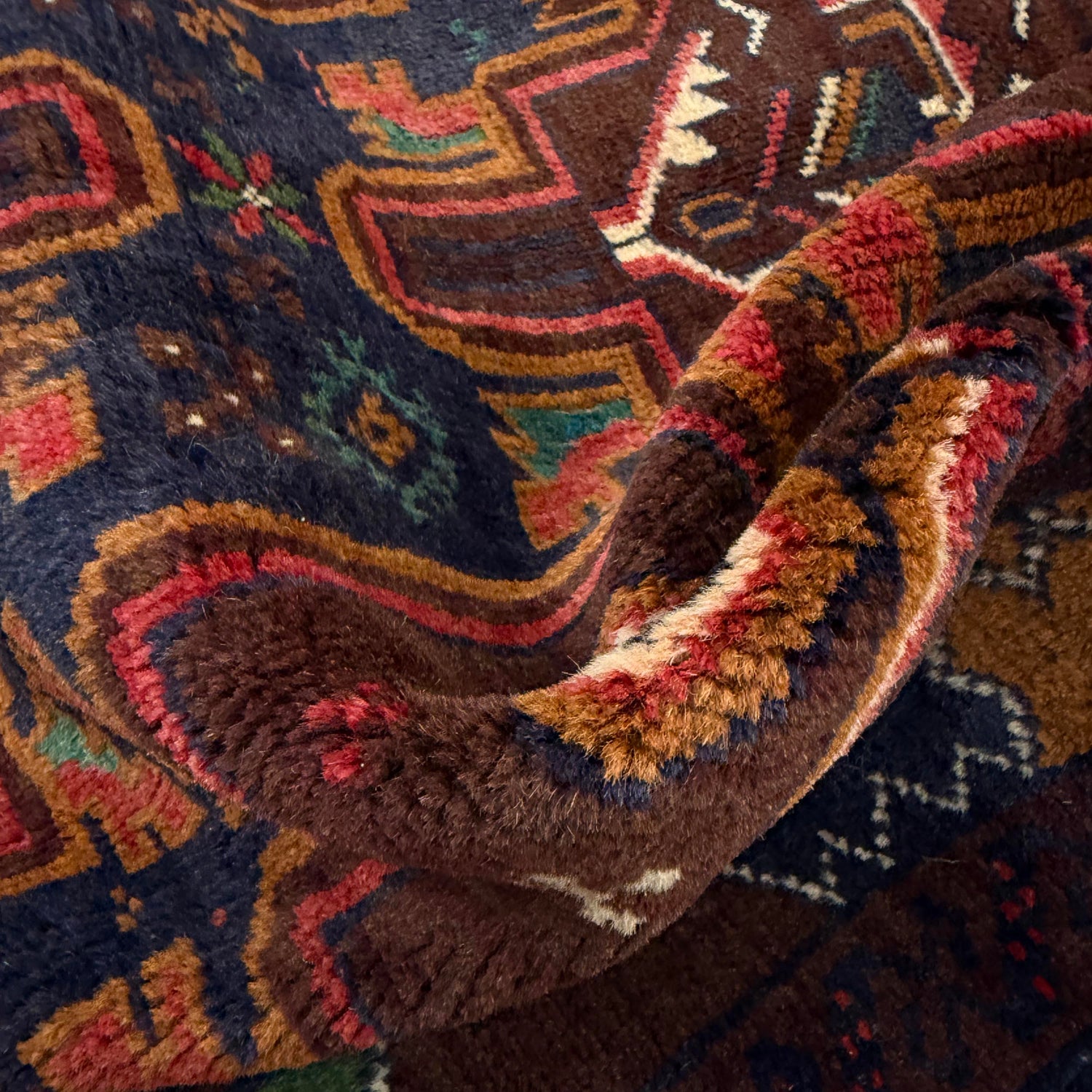 Handmade Baloch Rug 3' 0" x 4' 7" ft / 91 x 139 cm - No. R37602