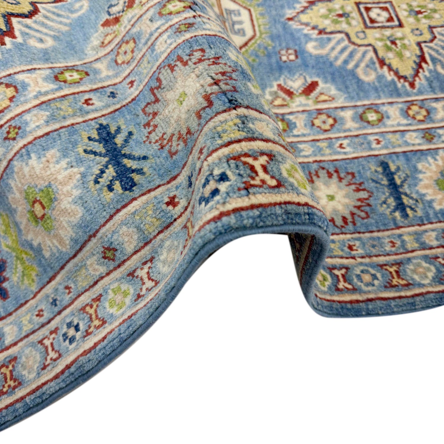 Hand knotted Kazak Rugs 4' 8" x 6' 11" ft / 143 x 211 cm - No. R37613