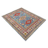 Handmade Kazak Area Rug 4' 10" x 6' 8" ft / 148 x 202 cm - No.R37614