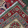 Hand Knotted Kazak Oriental Rug 5' 0" x 6' 6" ft / 152 x 197 cm - No. R37616