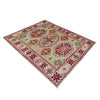 Hand Knotted Kazak Oriental Rug 3' 6" x 4' 9" ft / 107 x 146 cm - No. R37620