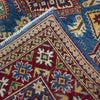 Hand knotted Kazak Carpet 4' 2" x 5' 11" ft / 127 x 181 cm - No. R37621
