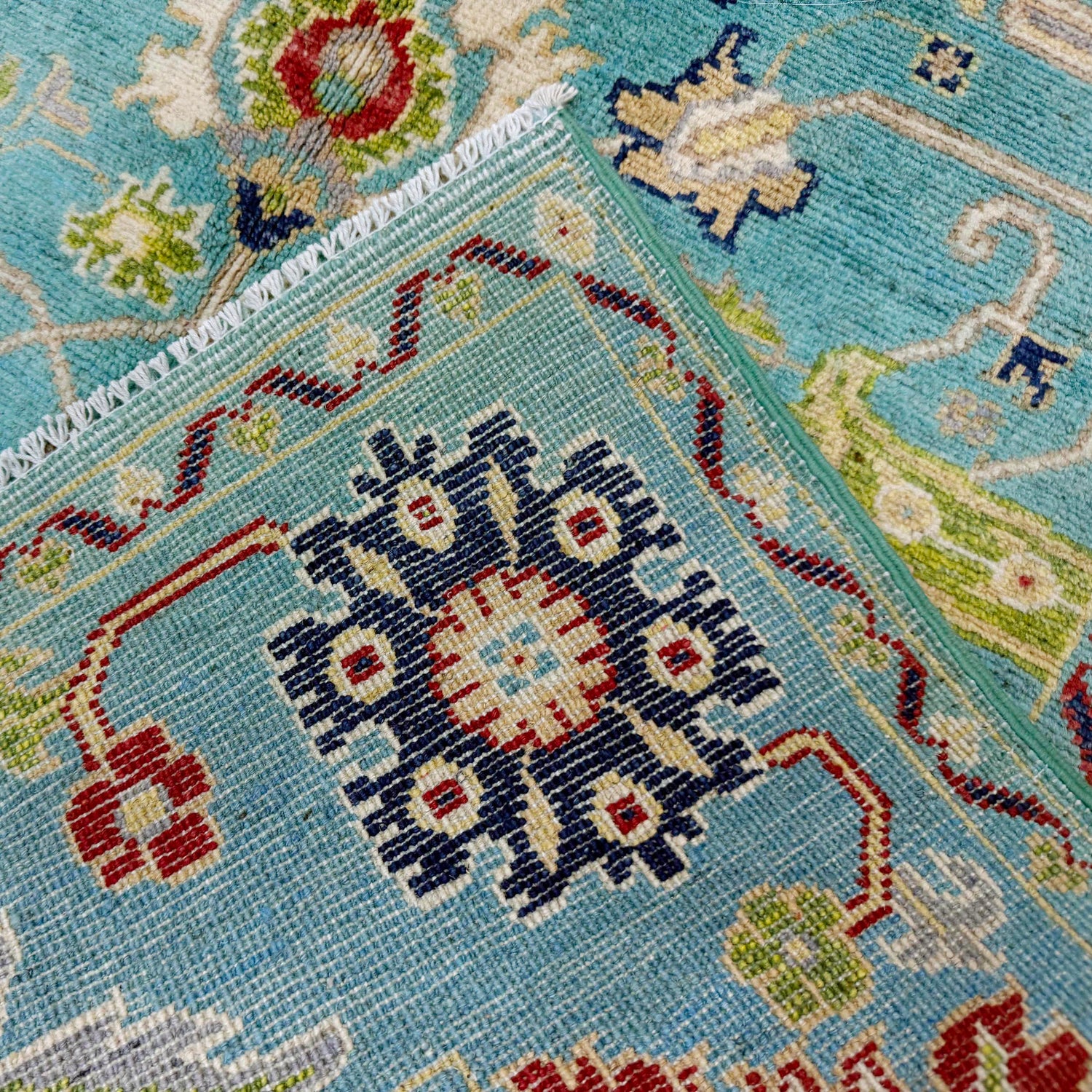 Hand knotted Sultani Carpet 4' 0" x 5' 8" ft / 121 x 173 cm - No. R37622