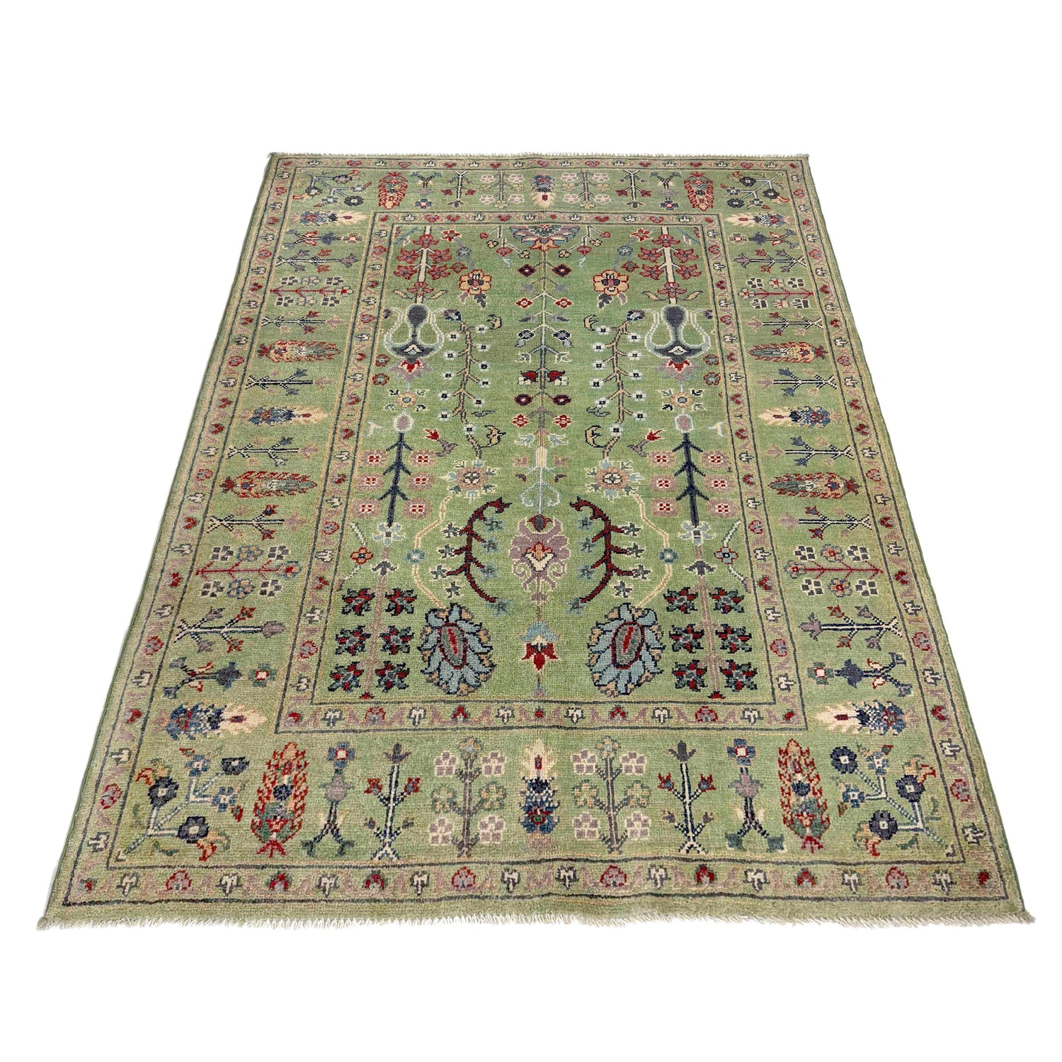Tree Of Life Rug 4' 1" x 5' 9" ft / 124 x 175 cm - No. R37625